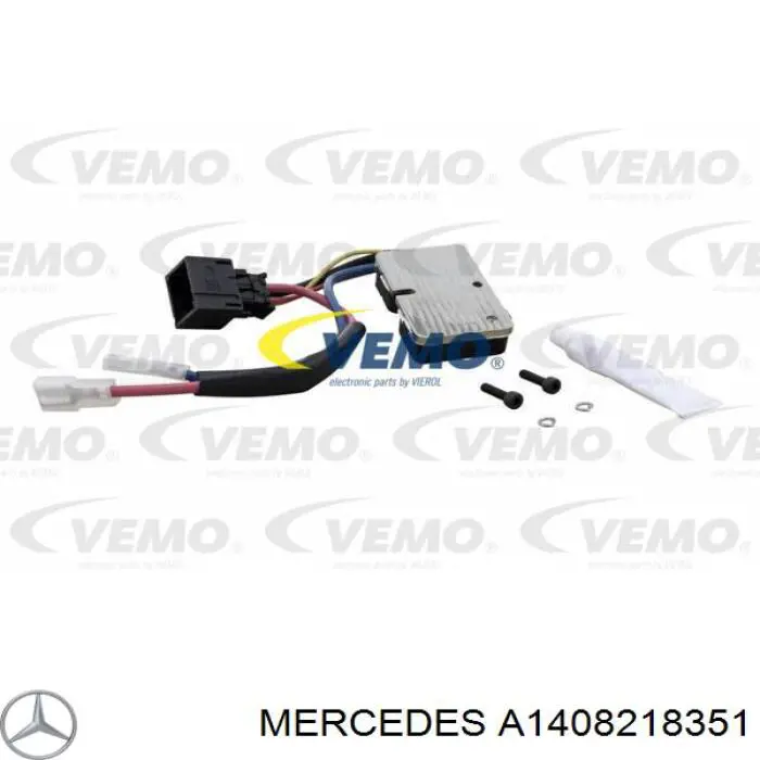 Купити A1408218351 Mercedes Їжак обігрівача