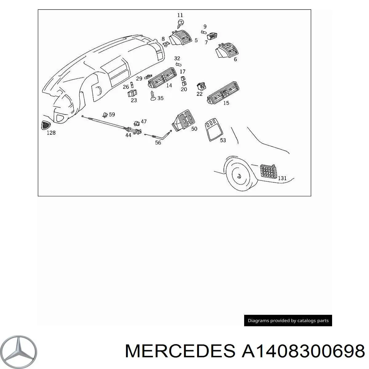  A1408300698 Mercedes