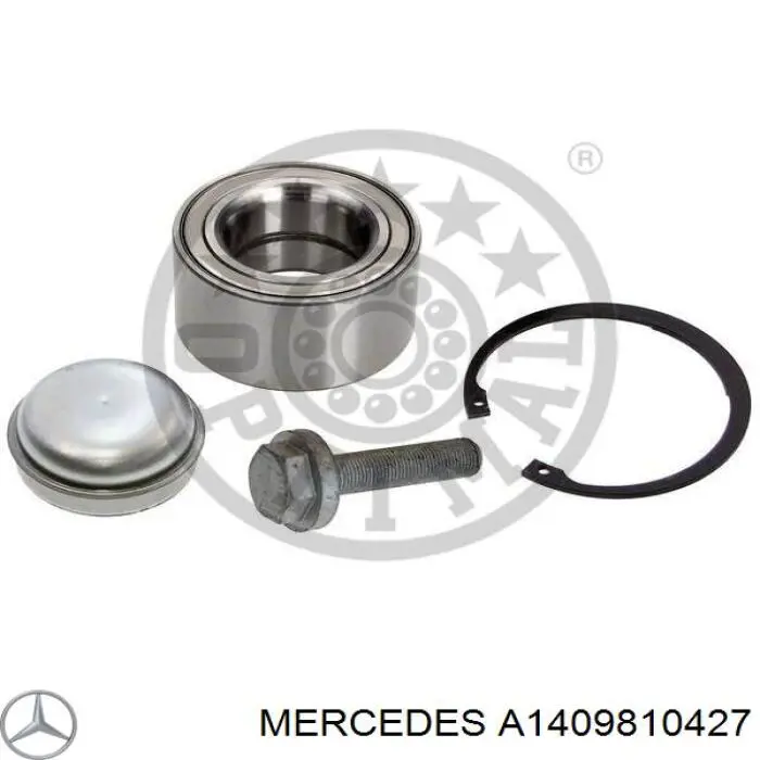 Купити A1409810427 Mercedes Підшипник задньої ступиці