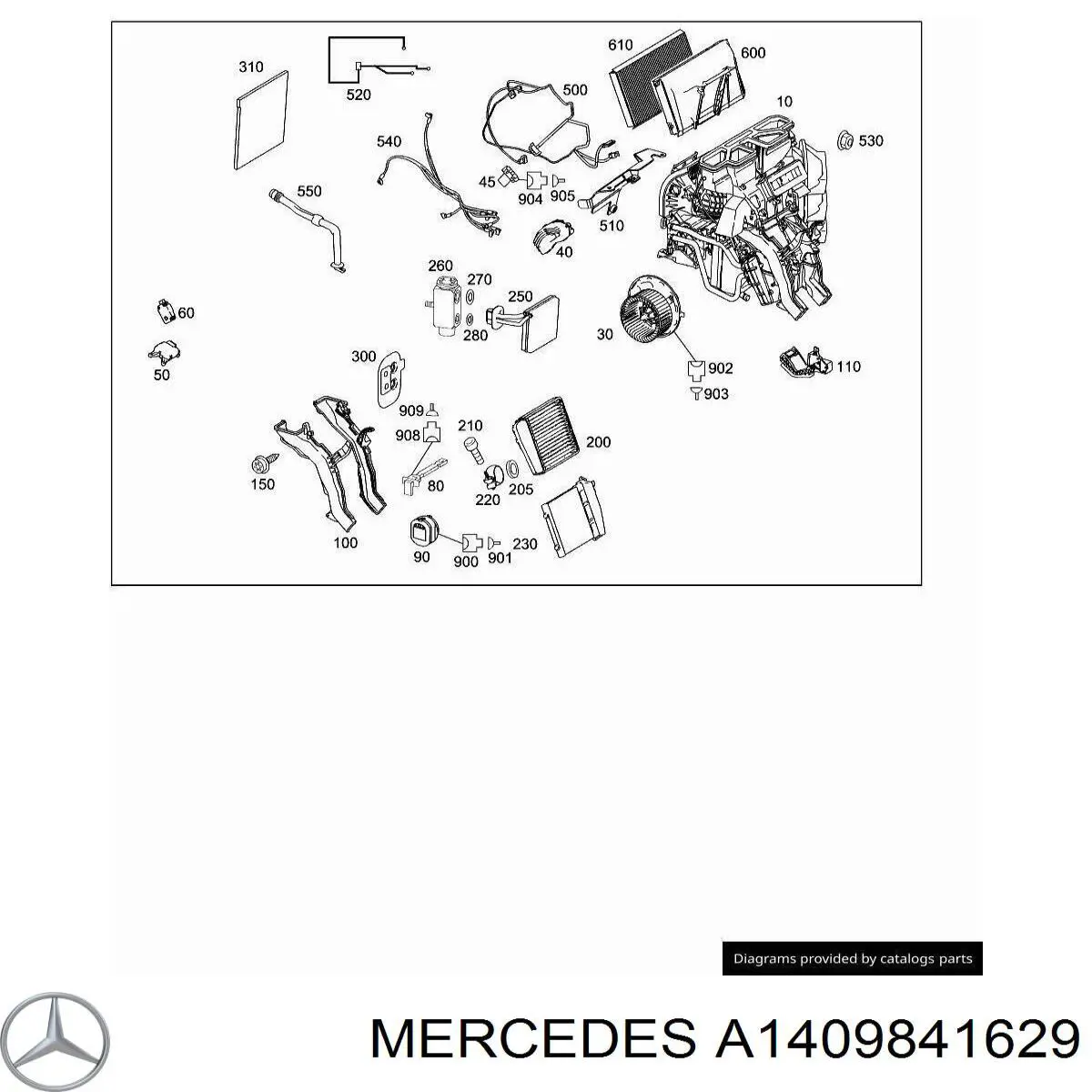 A1409841629 Mercedes 