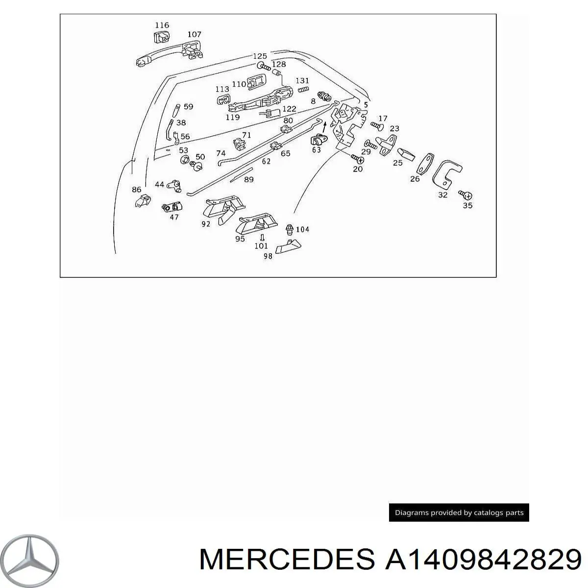 Болт масляного піддону Mercedes A1409842829 ціна, від 1.27 USD