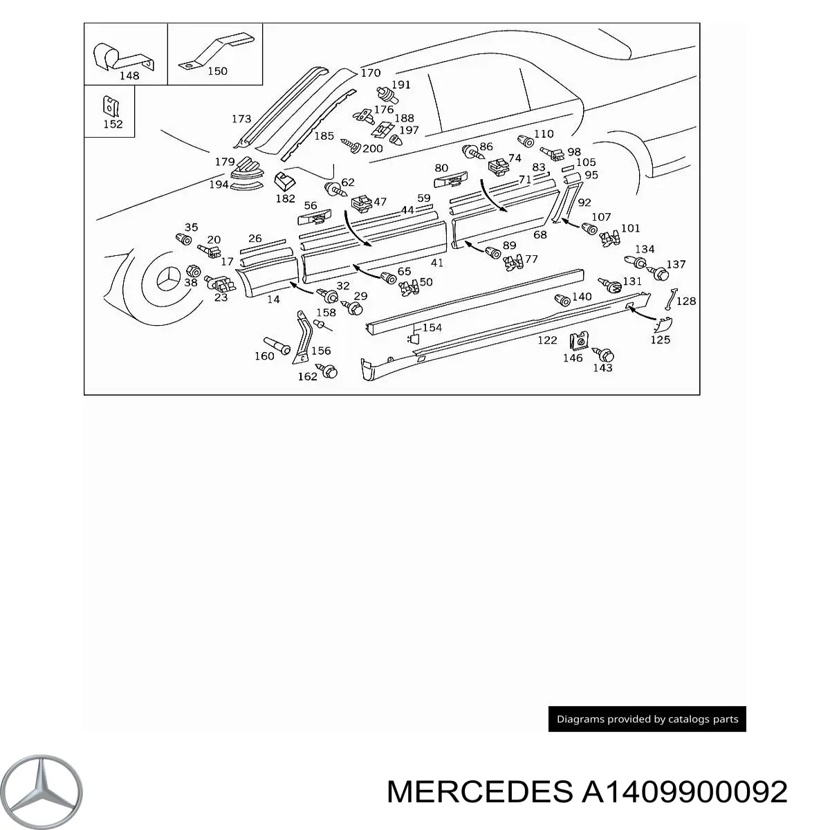  A1409900092 Mercedes