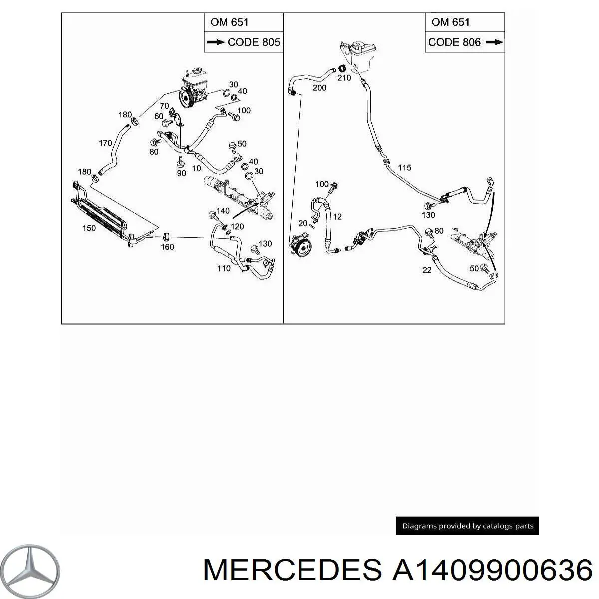  A1409900636 Mercedes