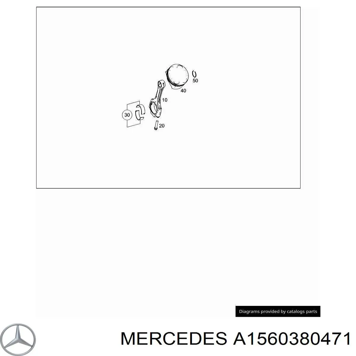 A1560380471 Mercedes Болти для шатунів