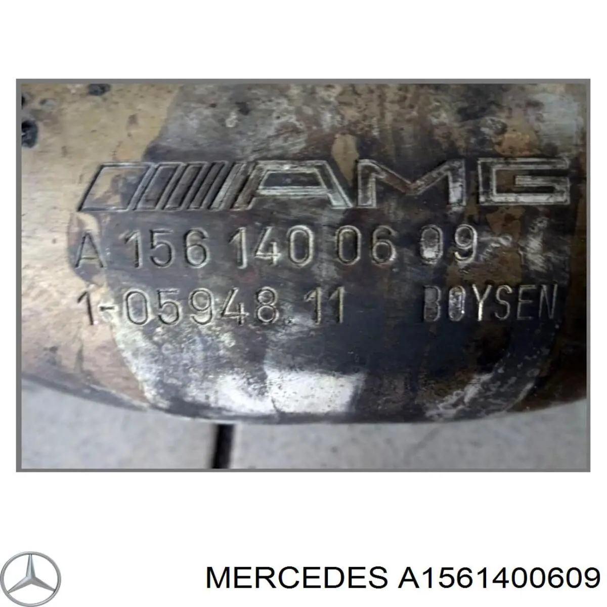 Колектор випускний, правий Mercedes A1561400609 ціна, від 65.90 USD