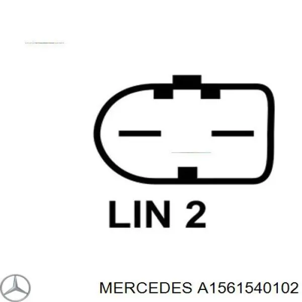 A1561540102 Mercedes генератор