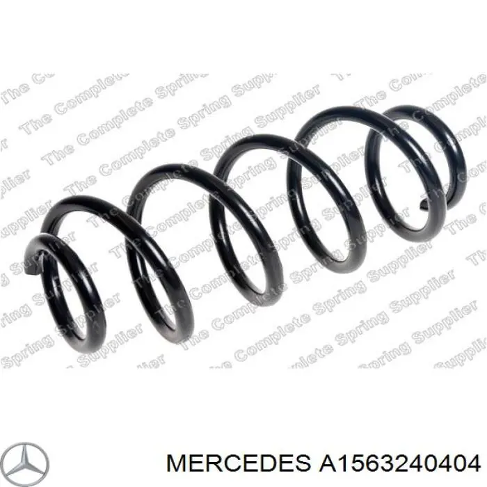 A1563240404 Mercedes Пружина підвіски задня