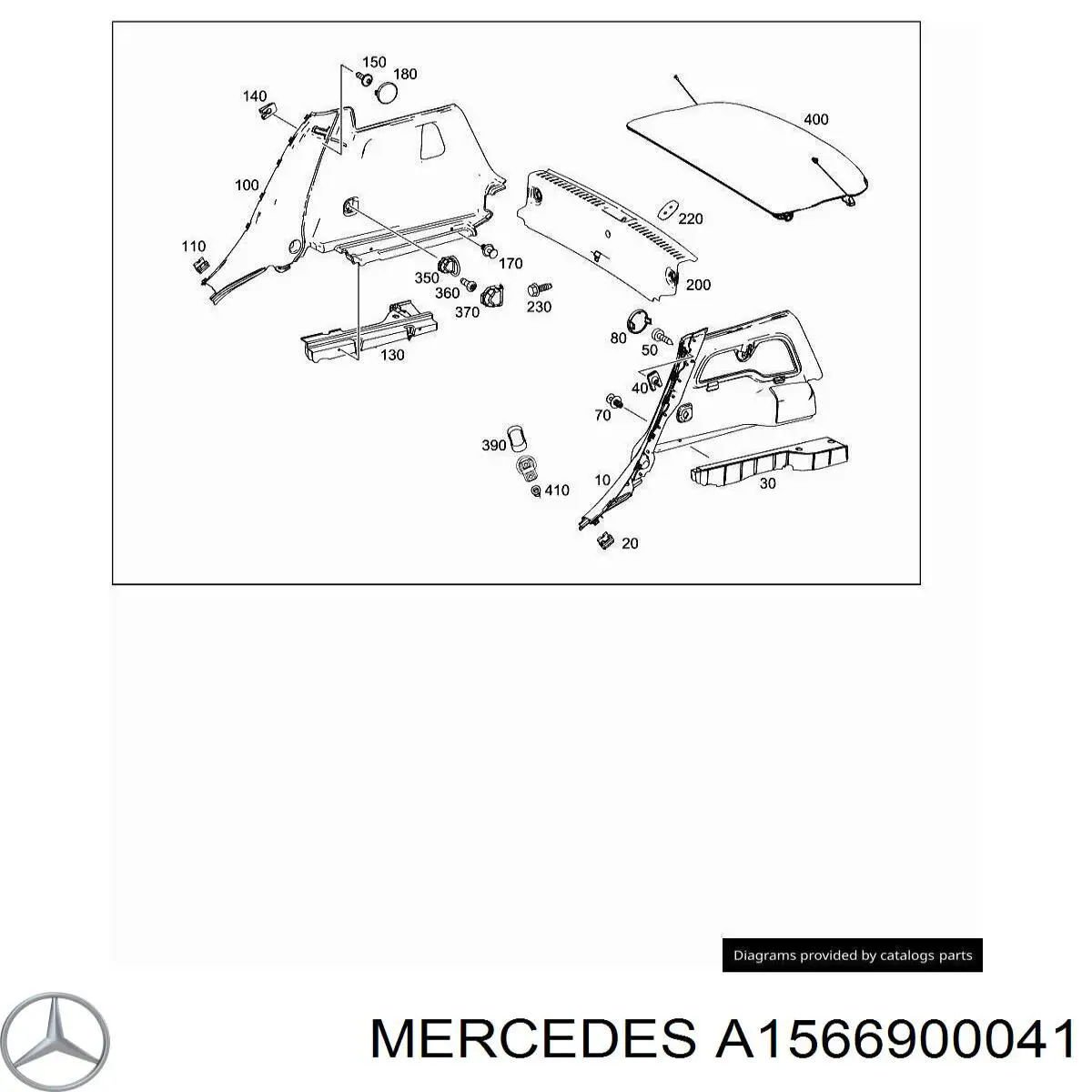 A1566900041 Mercedes 