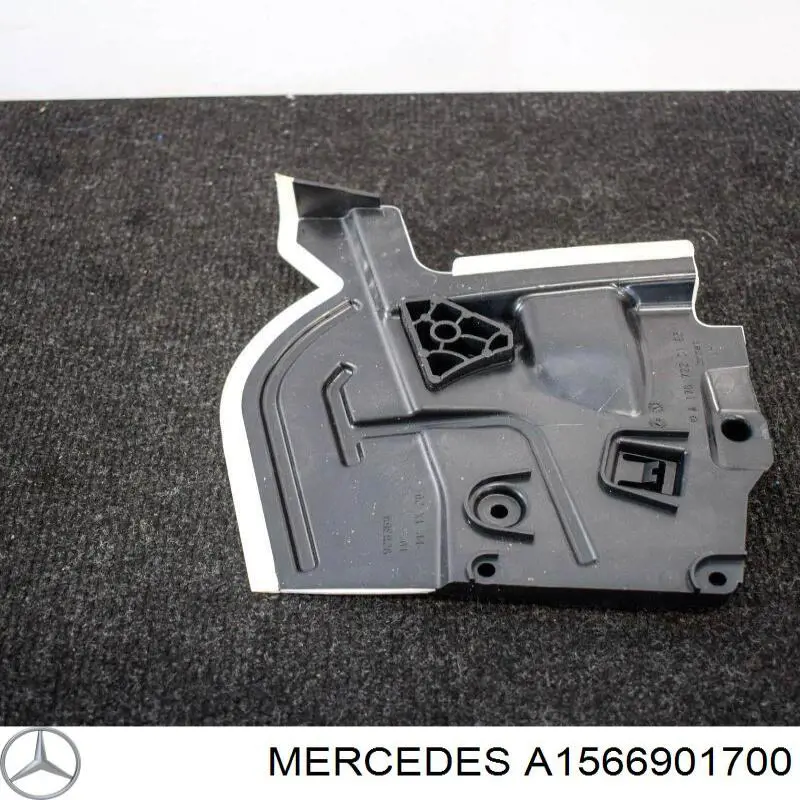 Захисна накладка переднього скла ліва Mercedes A1566901700 ціна, від 147.70 USD