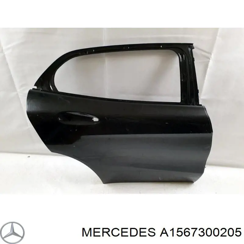 A1567300205 Mercedes Двері пасажирські задні праві