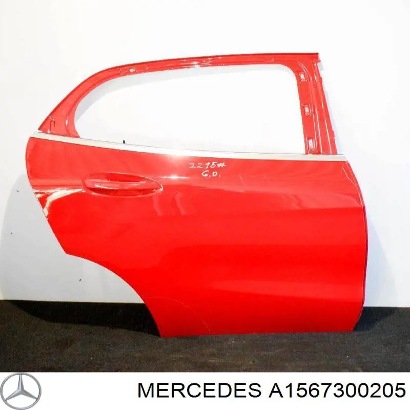 Купити A1567300205 Mercedes Двері задні, праві