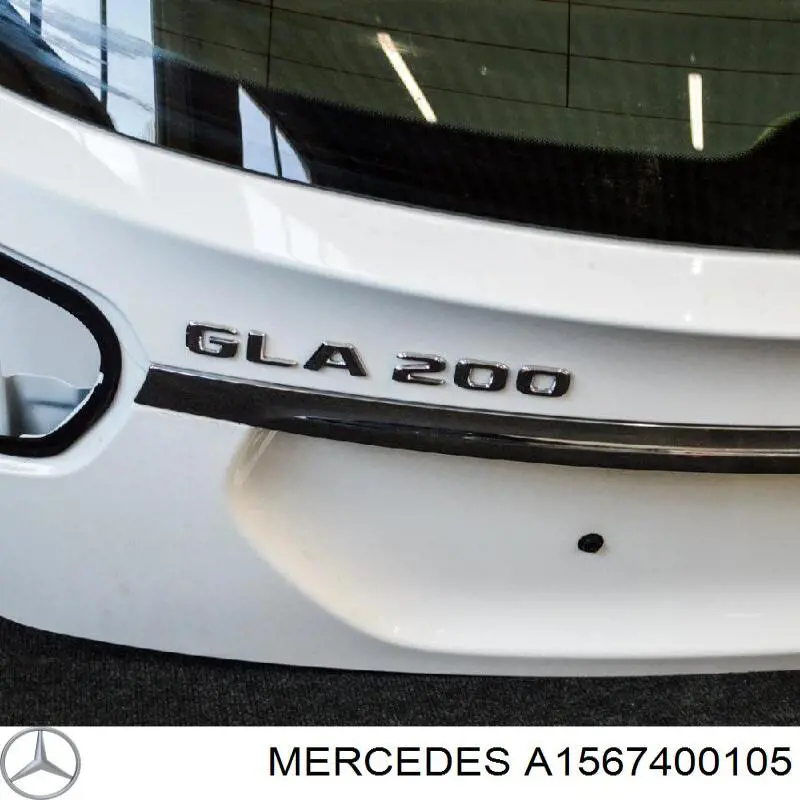 Купити A1567400105 Mercedes Задня ляда
