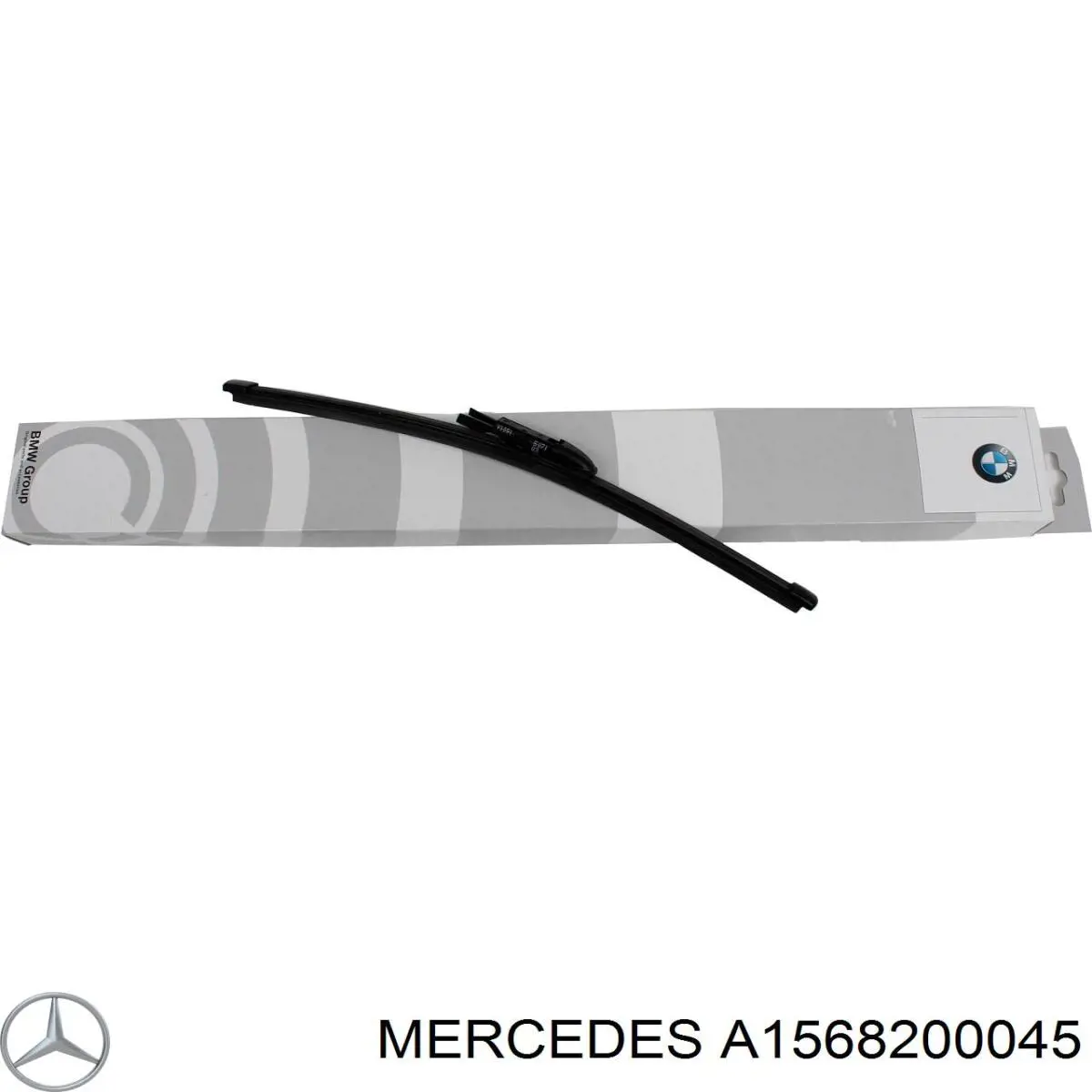 Щітка склоочисника заднього скла Mercedes A1568200045 ціна, від 9.29 USD