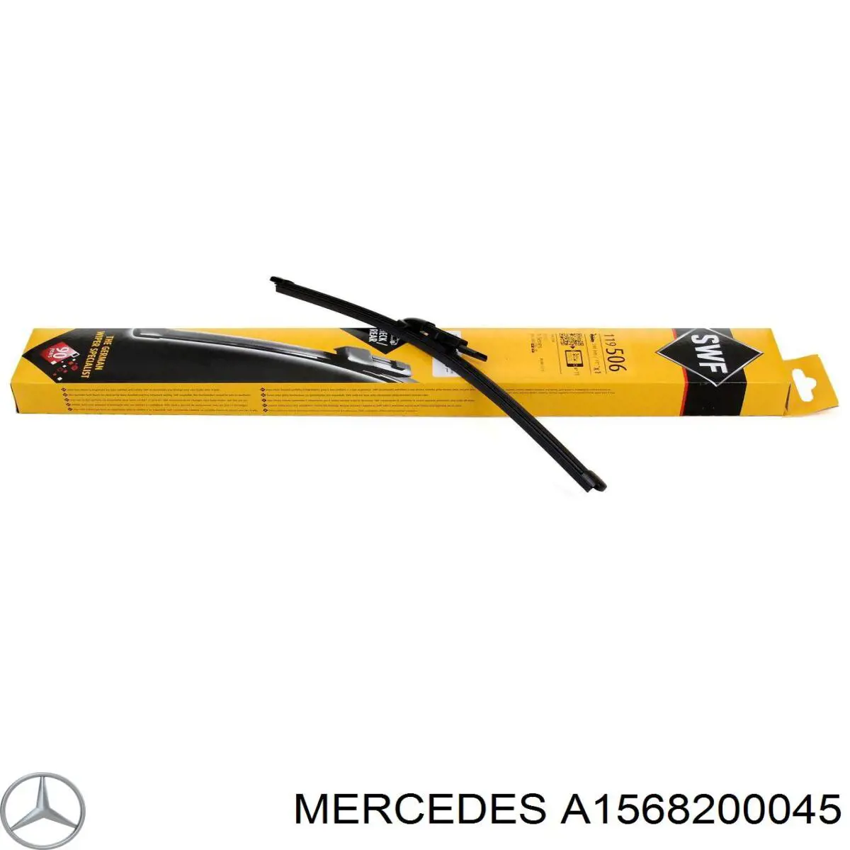 Купити A1568200045 Mercedes Щітка задня