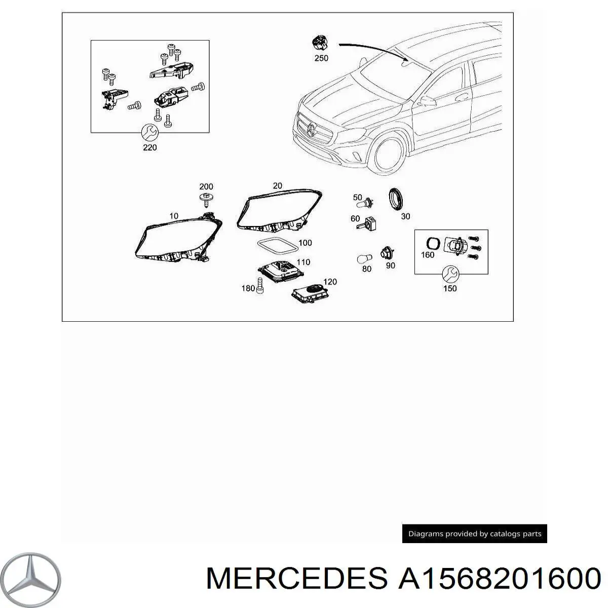  A1568201600 Mercedes