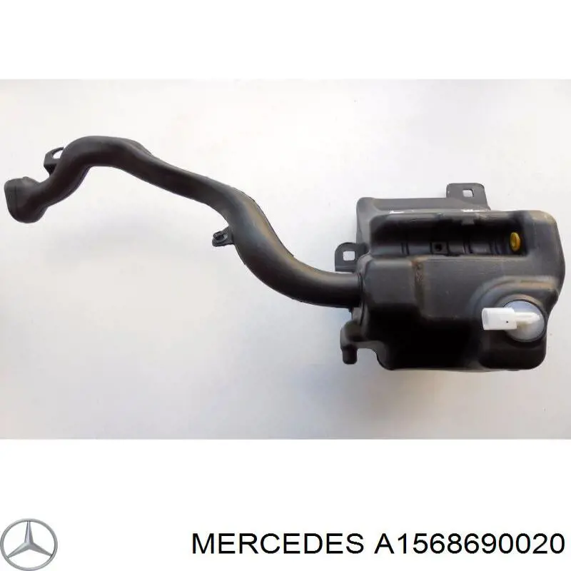 Бачок омивача лобового скла Mercedes A1568690020 ціна, від 80.42 USD