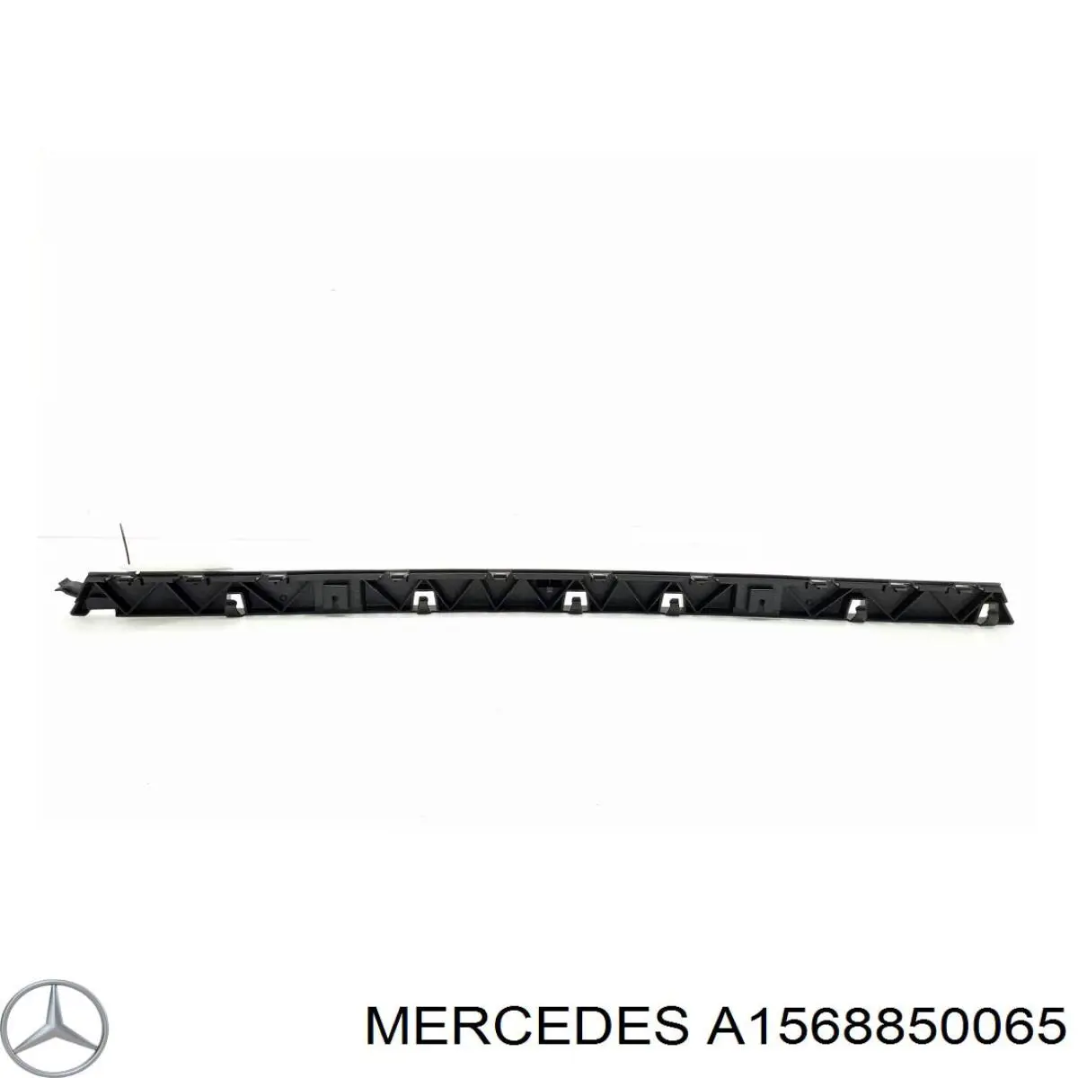 A1568850065 Mercedes Кронштейн бампера заднього, центральний