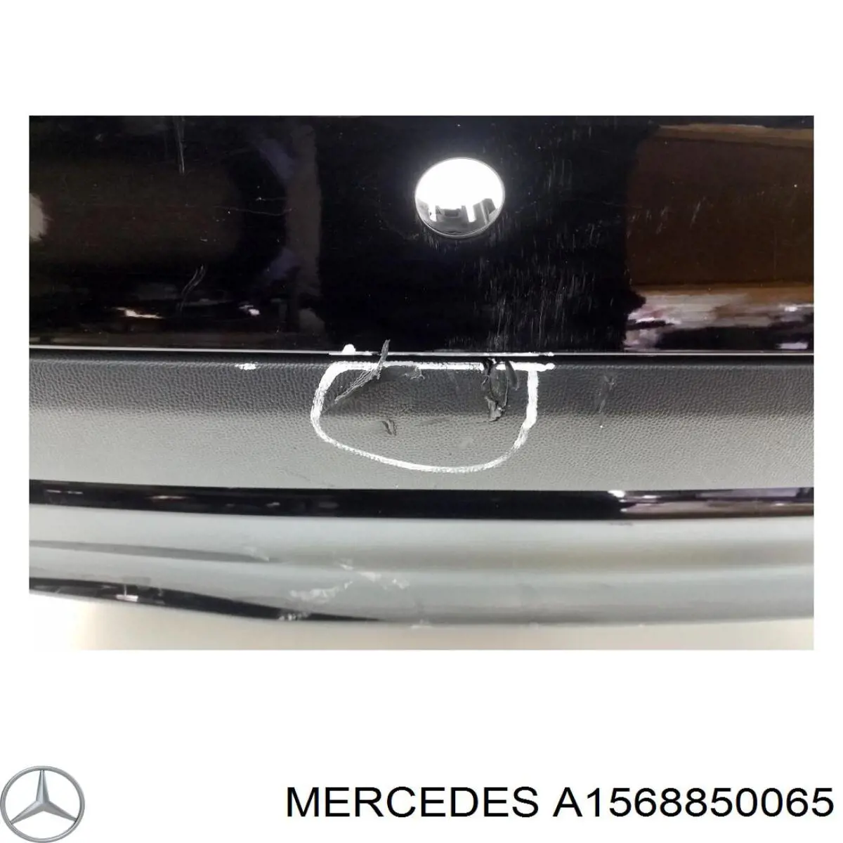 Кронштейн бампера заднього, центральний Mercedes A1568850065 ціна, від 23.98 USD