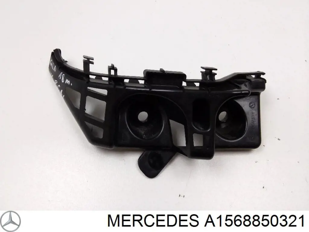 A1568850321 Mercedes Лівий кронштейн кріплення бампера заднього