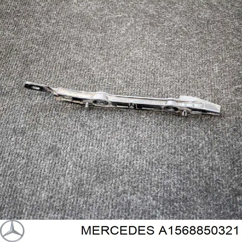 Лівий кронштейн заднього бампера Mercedes A1568850321 ціна, від 15.84 USD