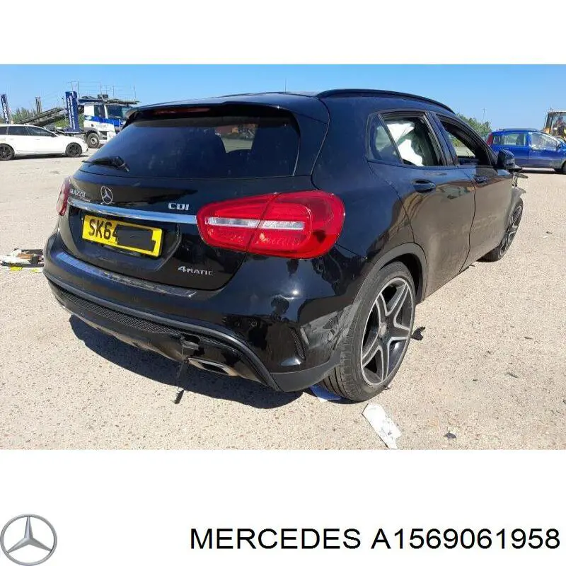 Ліхтар задній лівий Mercedes A1569061958