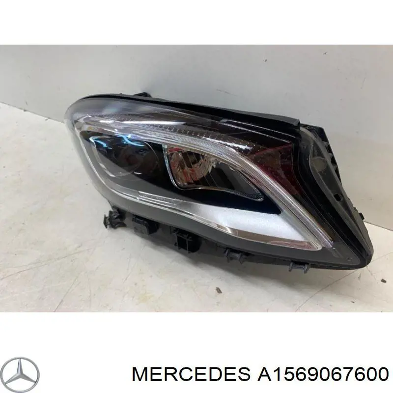 Купити A1569067600 Mercedes Права блок фара
