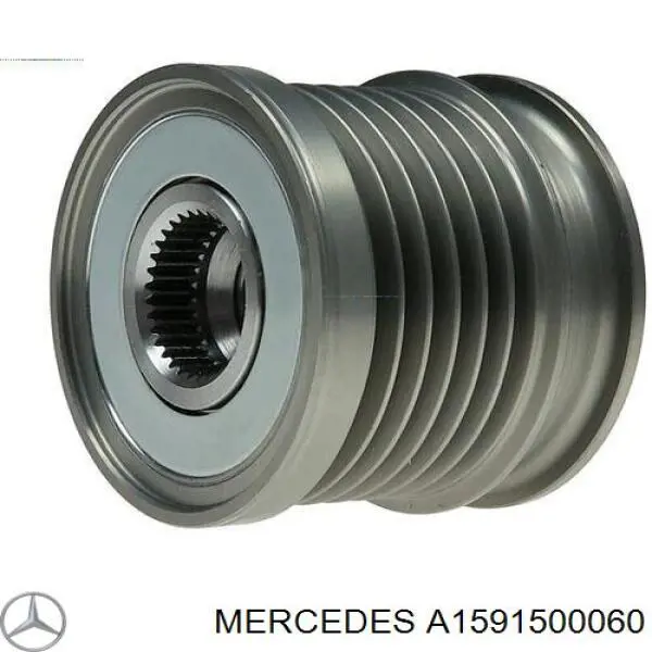 Інерційний шків Mercedes A1591500060 ціна, від 20.53 USD