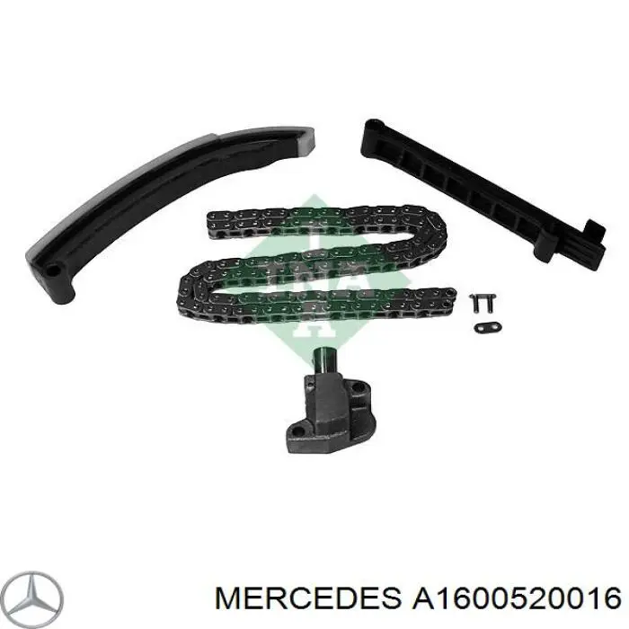Купити A1600520016 Mercedes Башмак натягувача ланцюга ГРМ