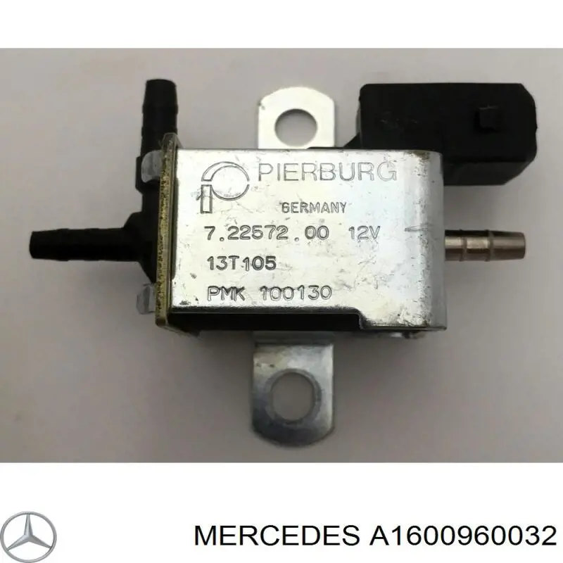 Q0003113V005000000 Mercedes Клапан перетворювач тиску наддуву (соленоїд)