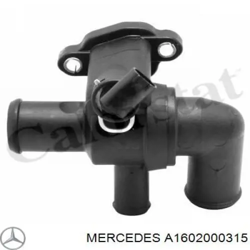 Автомобільний термостат Mercedes A1602000315 ціна, від 36.37 USD
