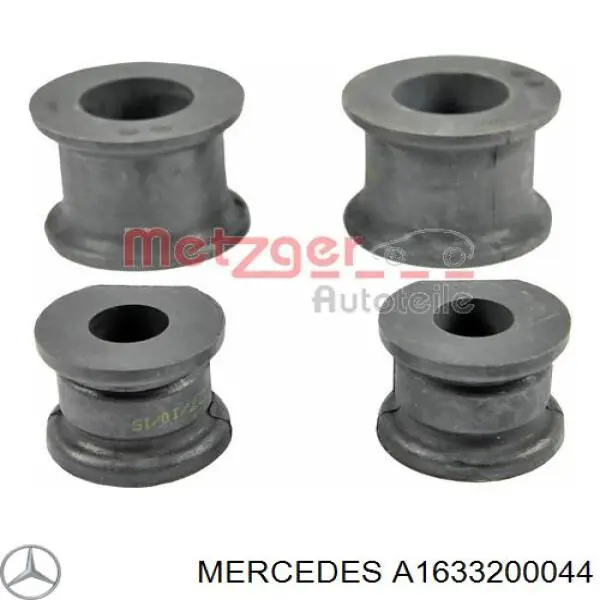 Купити A1633200044 Mercedes Втулка стабілізатора переднього, комплект