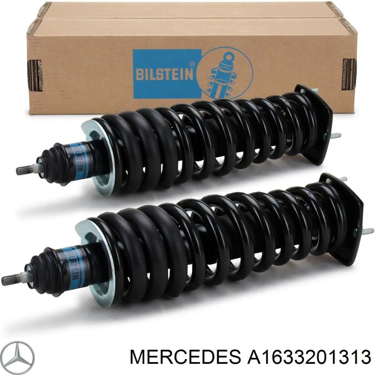 Купити A1633201313 Mercedes Стійка амортизатора задня