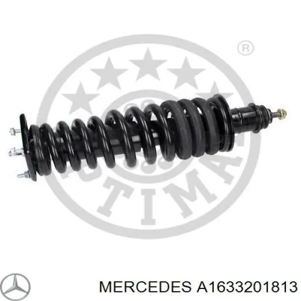 Купити A1633201813 Mercedes Стійка амортизатора задня