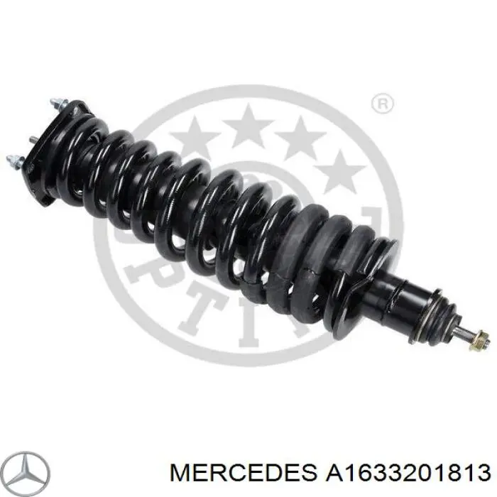 Купити A1633201813 Mercedes Стійка амортизатора задня