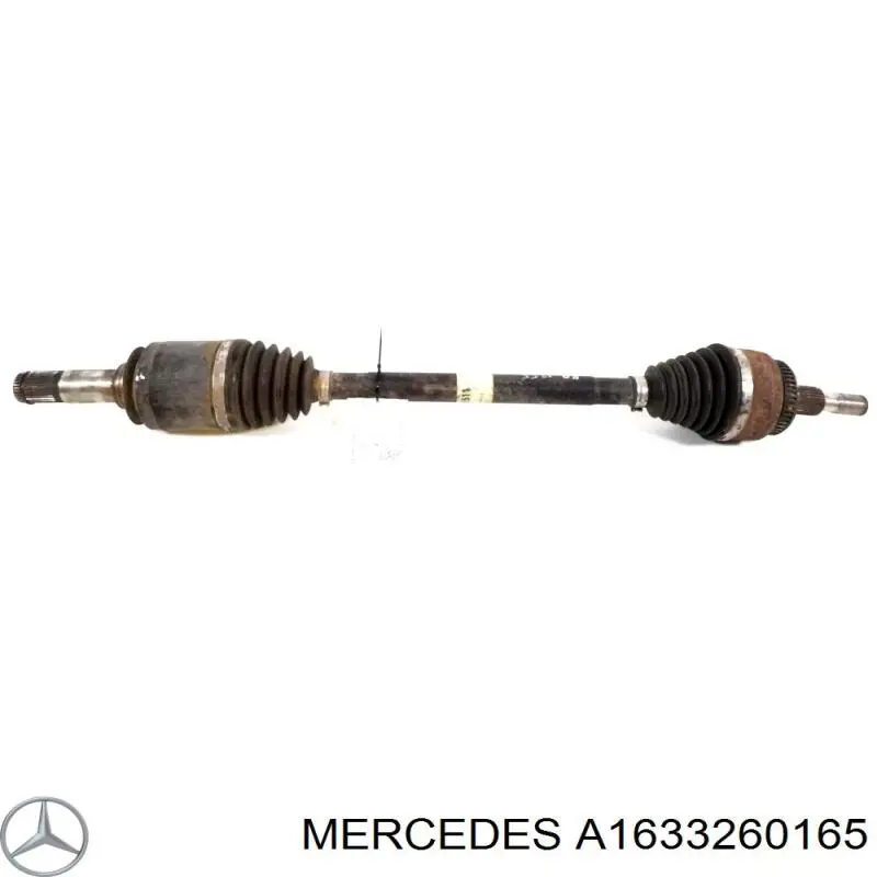 Стабілізатор задньої осі Mercedes A1633260165 ціна, від 22.80 USD
