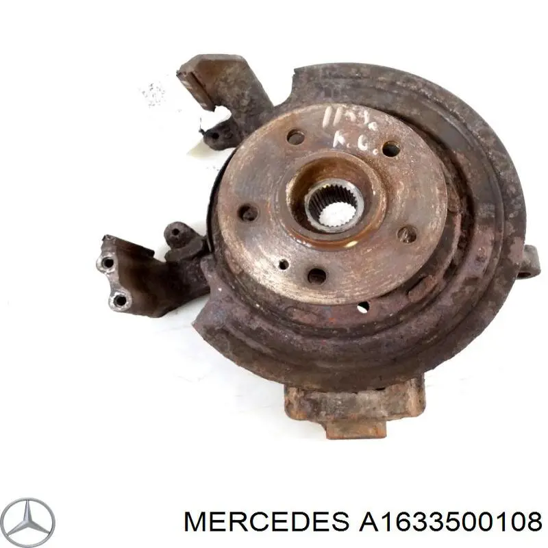 Кулак поворотний лівий Mercedes A1633500108 ціна, від 29.14 USD