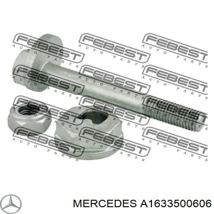 A1633500606 Mercedes болт кріплення заднього розвального важеля, внутрішній