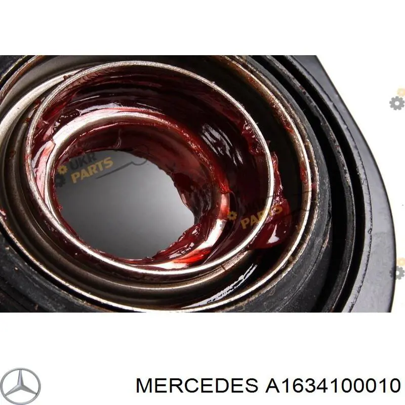 Підвісний підшипник карданного валу Mercedes A1634100010 ціна, від 56.44 USD