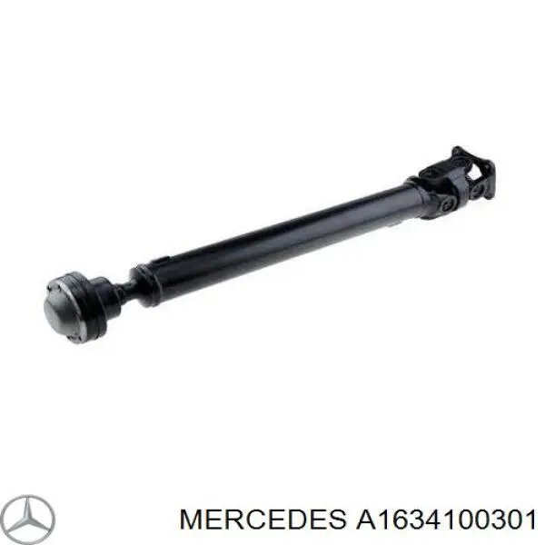 Вал карданний переднього моста Mercedes A1634100301 ціна, від 168.73 USD
