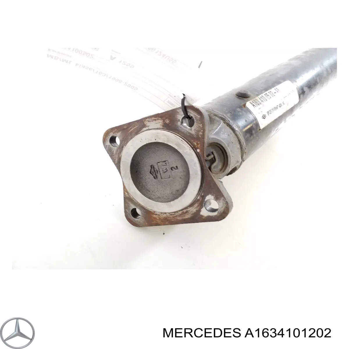 Вал карданний задній, у зборі Mercedes A1634101202 ціна, від 56.24 USD