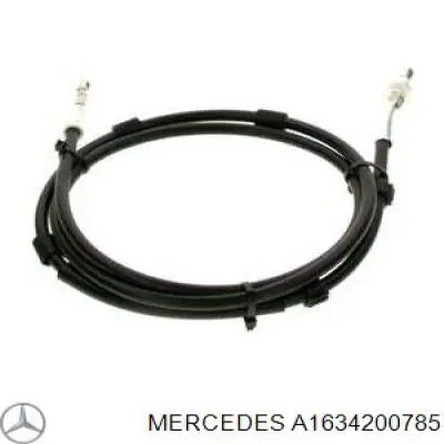 Трос стоянкового гальма задній лівий Mercedes A1634200785 ціна, від 17.79 USD