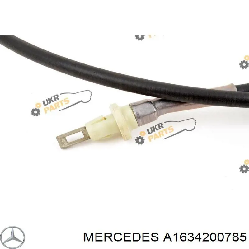 Купити A1634200785 Mercedes Трос ручного гальма задній, лівий