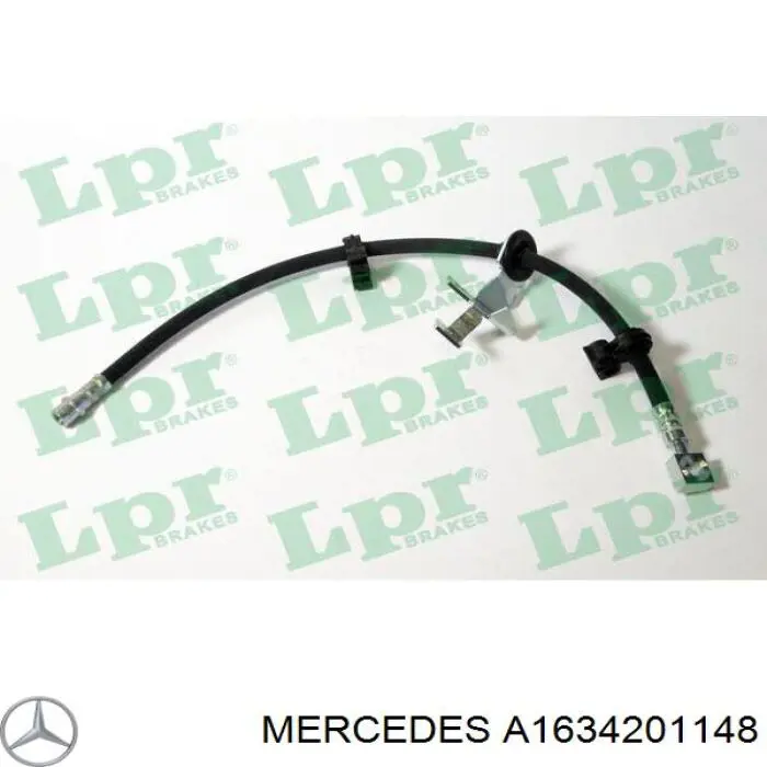 A1634201148 Mercedes Шланг гальмівний передній, лівий