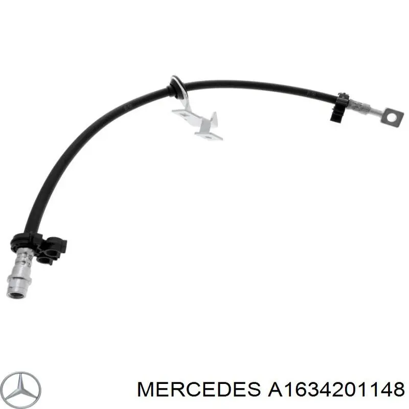 Купити A1634201148 Mercedes Шланг гальмівний передній, лівий