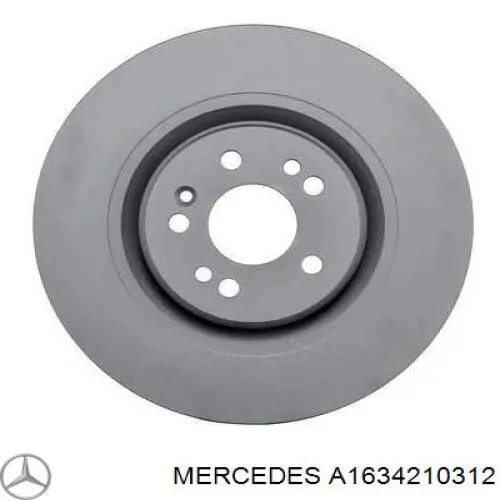 Купити A1634210312 Mercedes Ротор гальмівний