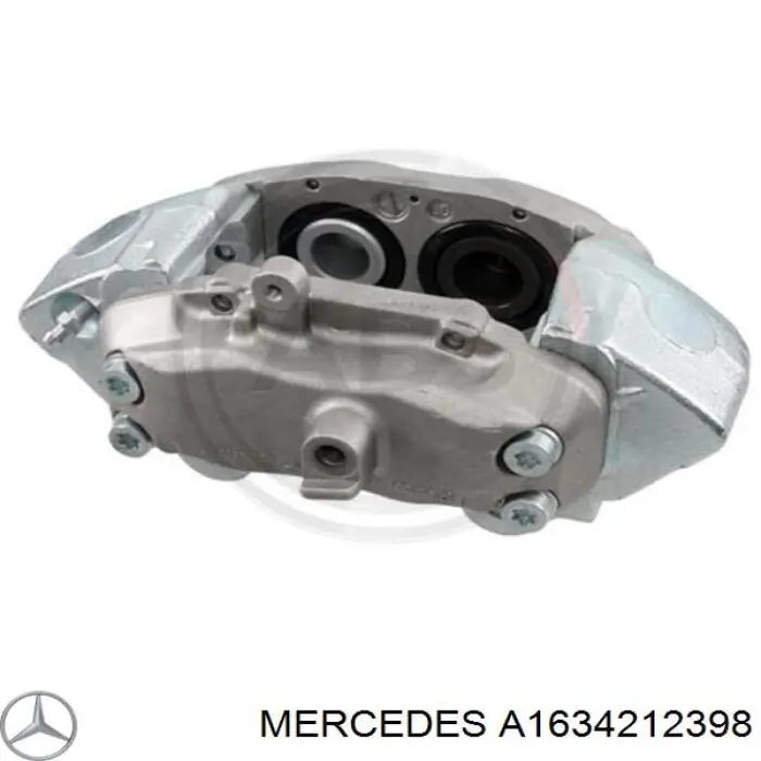 Супорт гальмівний передній лівий Mercedes A1634212398 ціна, від 42.33 USD