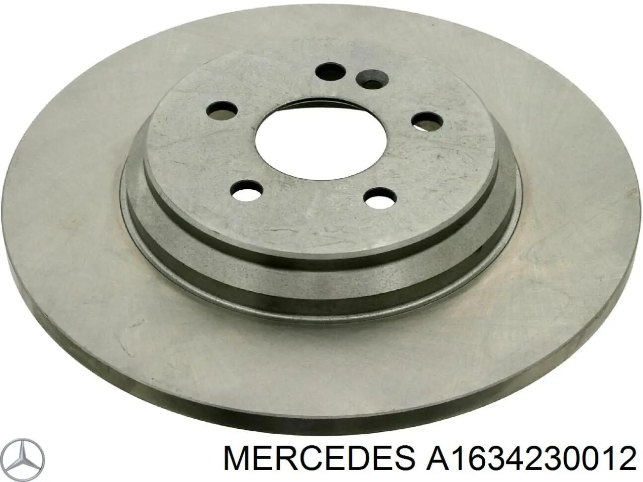 Задні дискові гальма Mercedes A1634230012 ціна, від 48.19 USD