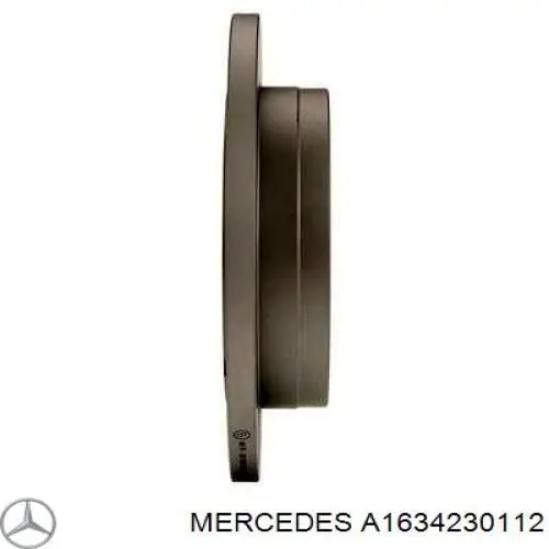 Купити A1634230112 Mercedes Диск заднього гальма