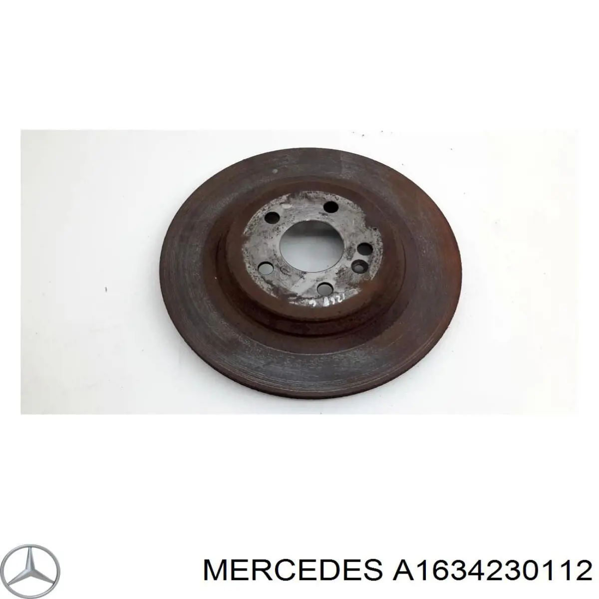 Задні дискові гальма Mercedes A1634230112 ціна, від 29.23 USD