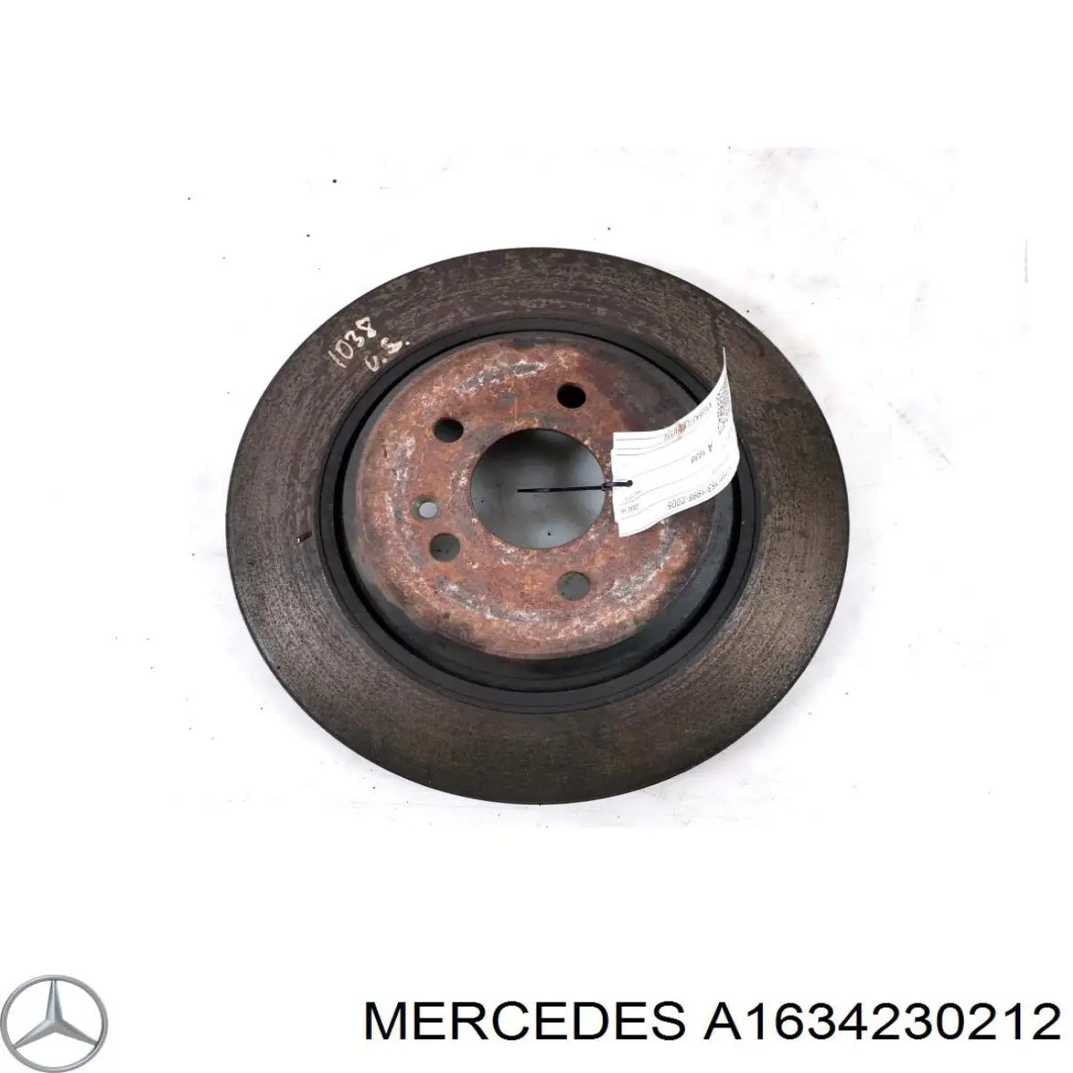 A1634230212 Mercedes Дискові гальма